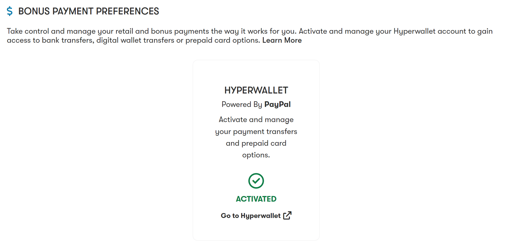 Hyperwallet